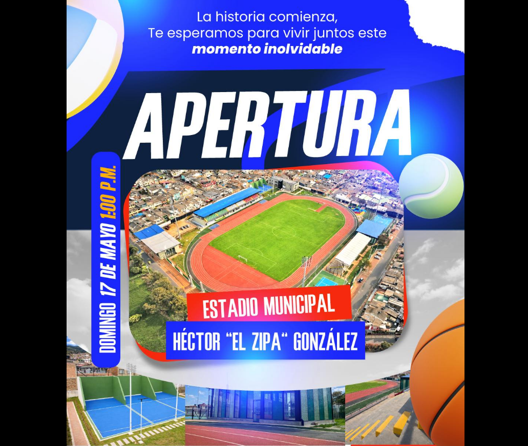 Este domingo será la reapertura del |Estadio Municipal| Héctor “El Zipa” González