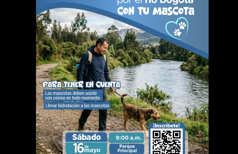|Nemocón| realizará caminata con mascotas para conmemorar el Día del |Río Bogotá|