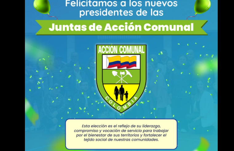Nuevos presidentes de |Juntas de Acción Comunal| asumirán funciones en |Sopó|