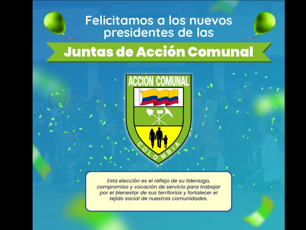 Nuevos presidentes de |Juntas de Acción Comunal| asumirán funciones en |Sopó|