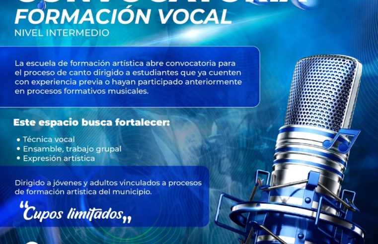 |Gachancipá| abrió convocatoria de |formación vocal| para jóvenes y adultos