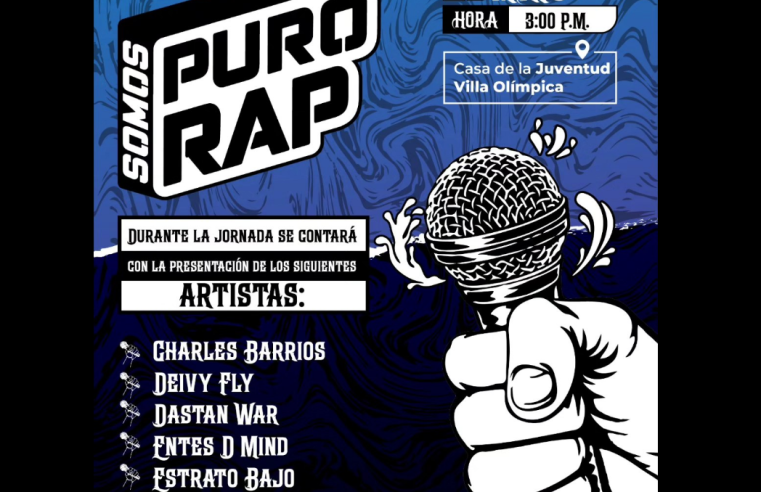 |Gachancipá| abrirá espacio cultural “Somos Puro Rap” para impulsar el |talento juvenil|