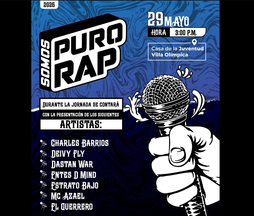 |Gachancipá| abrirá espacio cultural “Somos Puro Rap” para impulsar el |talento juvenil|