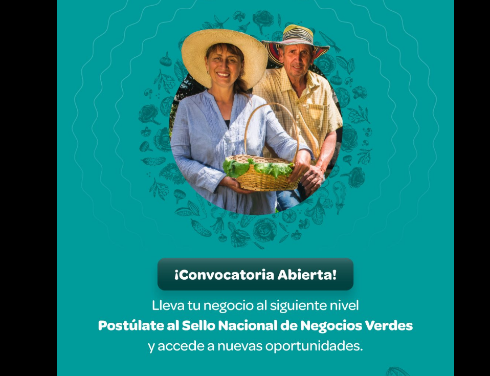 Convocatoria busca fortalecer emprendimientos sostenibles con el Sello Nacional de |Negocios Verdes|