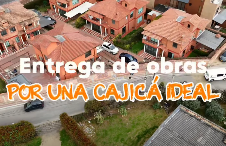 |Cajicá| entrega obras de |mejoramiento de andenes| en varios sectores del municipio + Video