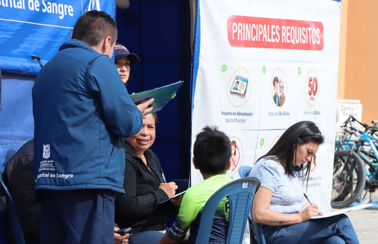 |Cajicá| realizó jornada de |donación de sangre| para fortalecer reservas hospitalarias