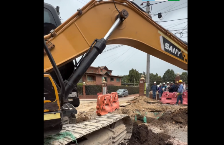|Tabio| reinicia las obras del |Plan Maestro de Alcantarillado| + Video