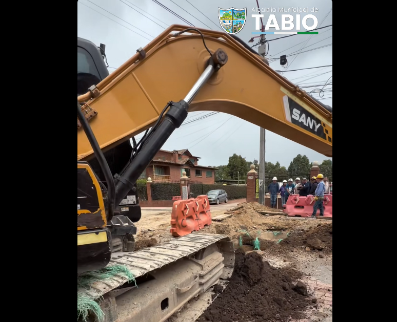 |Tabio| reinicia las obras del |Plan Maestro de Alcantarillado| + Video