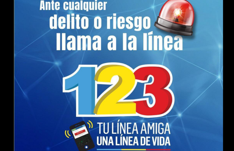 Gobernación de |Cundinamarca| recuerda el uso de la |Línea 123| para reportar emergencias y |delitos|
