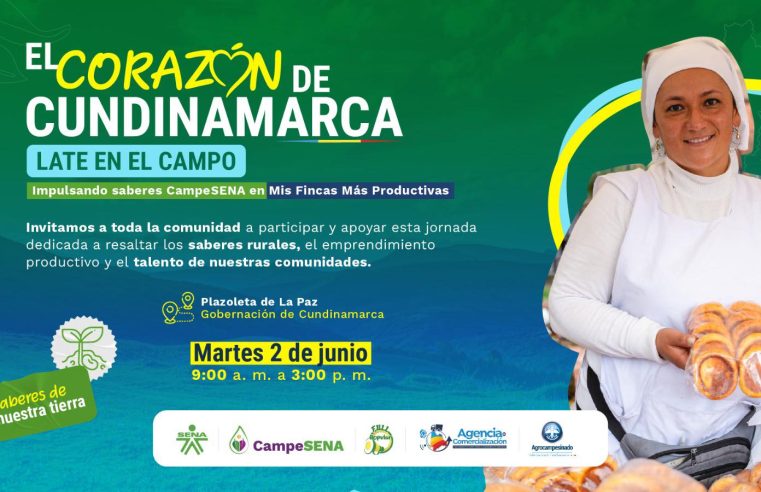 Más de 50 |emprendimientos rurales| protagonizan la celebración del |Día del Campesino| en |Cundinamarca|