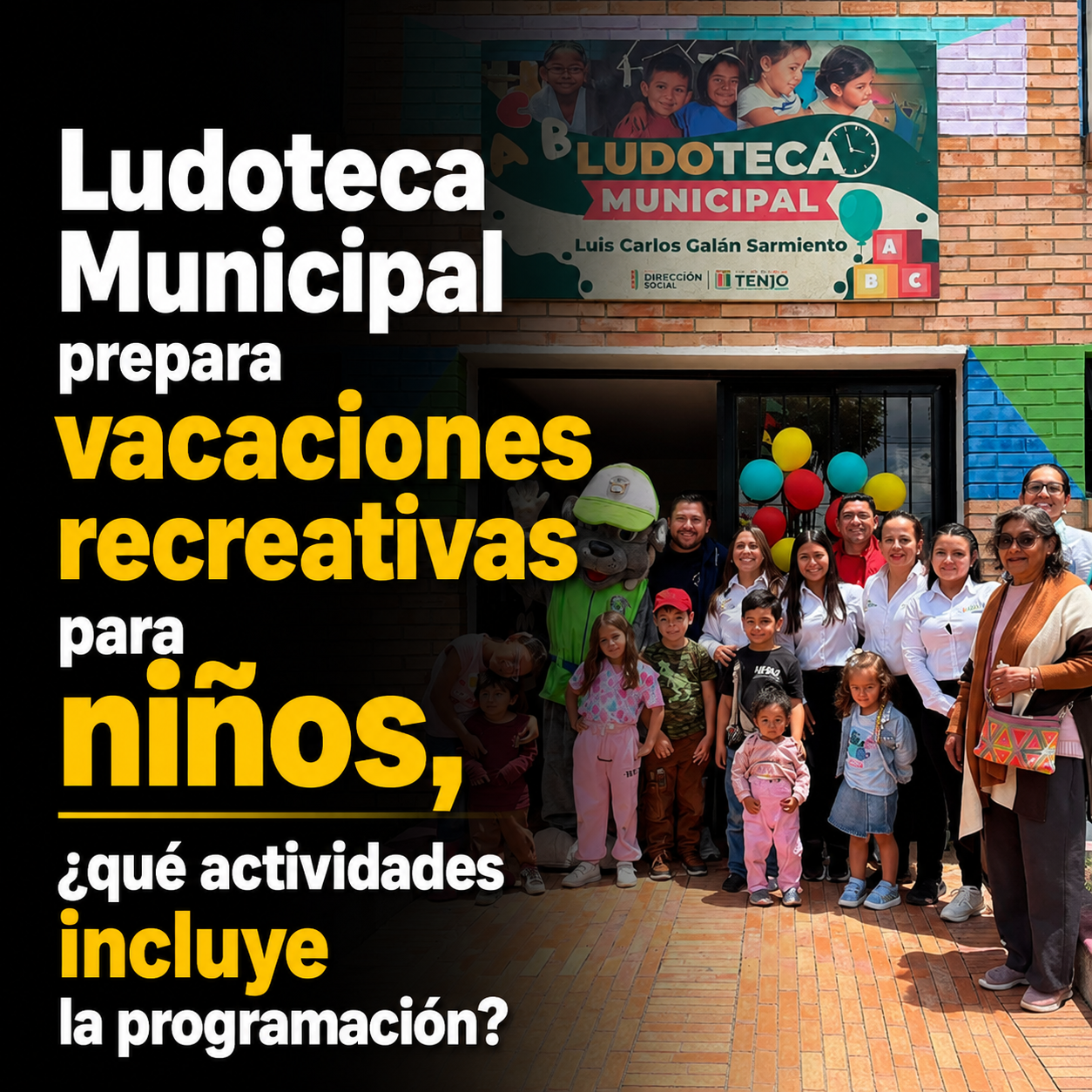 🎉👧🧒 |Ludoteca Municipal| prepara vacaciones recreativas para niños, ¿qué actividades incluye la programación?
