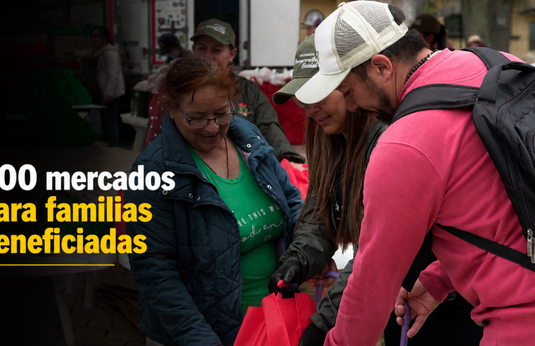 🛒🤝 |Gachancipá| entregó 400 mercados a beneficiarios de programas sociales, ¿cómo impacta esta ayuda a la comunidad?