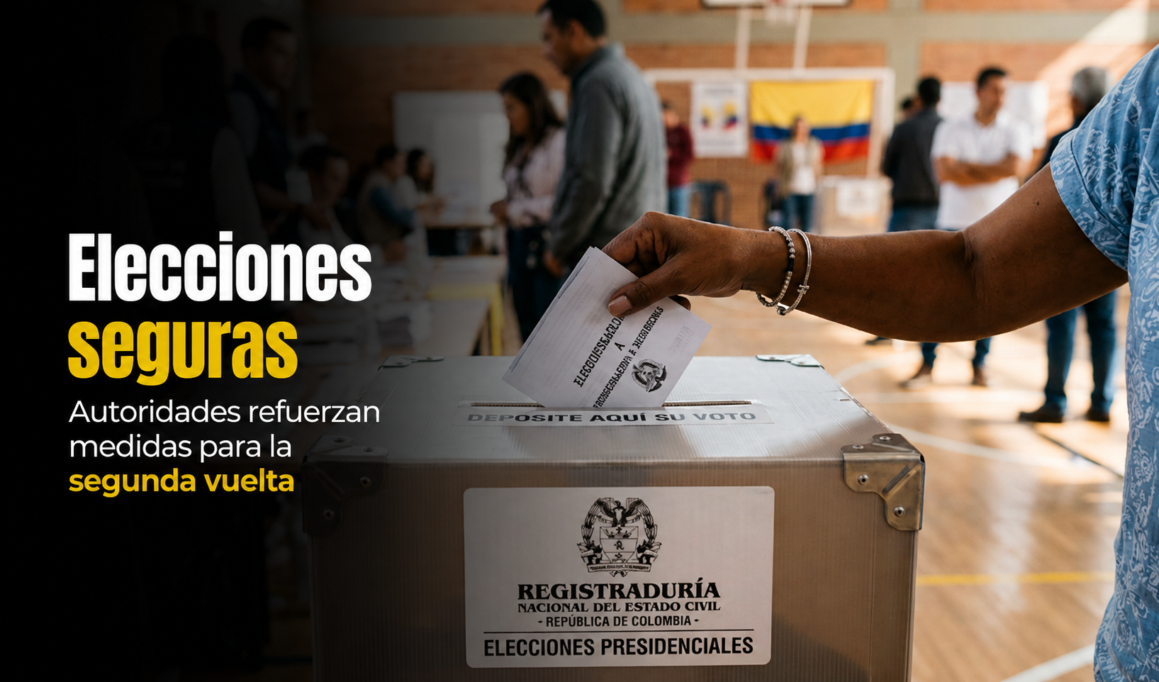 🗳️🔒 Autoridades refuerzan medidas para garantizar una |jornada electoral| segura, ¿qué esperan para la segunda vuelta presidencial? + Video