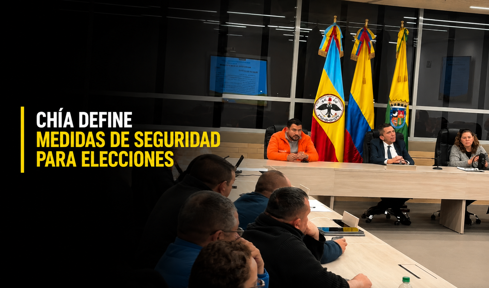 🗳️🚔 |Chía| define medidas de seguridad para la |jornada electoral| del 21 de junio, ¿qué restricciones se aplicarán?