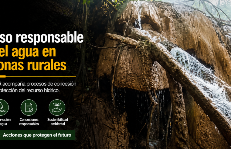 💧☀️ |CAR| promueve el uso responsable del agua y acompaña procesos de concesión en zonas rurales, ¿qué acciones se adelantan?