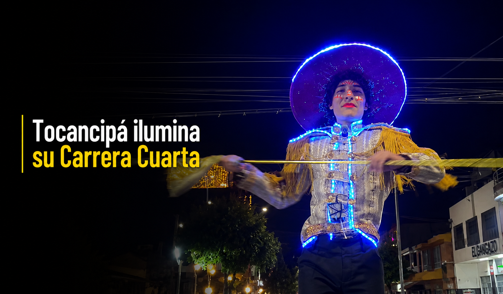 💡 |Tocancipá| estrenó la iluminación de la |Carrera Cuarta|, ¿cómo se vivió la preinauguración de Ciudad de Luz? + Video