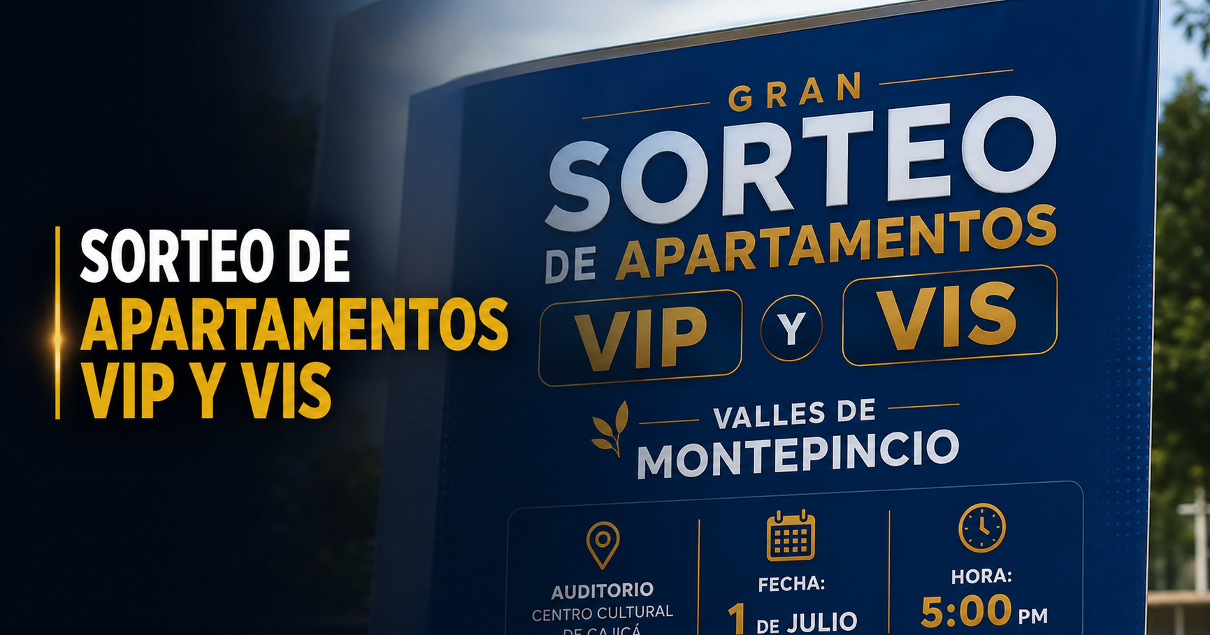 🏠 |Cajicá| realizará el sorteo de apartamentos VIP y VIS, ¿quiénes podrán participar? + Video