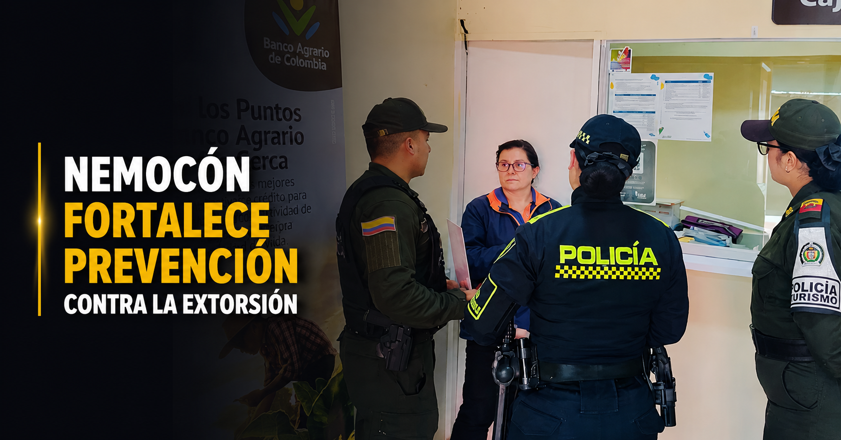 🚨 |Nemocón| fortalece la prevención contra la |extorsión|, ¿qué hacer ante una llamada sospechosa? + Video