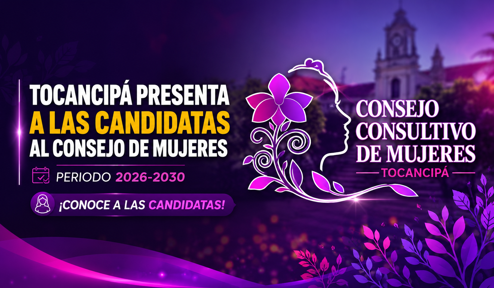💜 |Tocancipá| presenta a las candidatas al |Consejo Consultivo de Mujeres|, ¿quiénes liderarán este proceso?