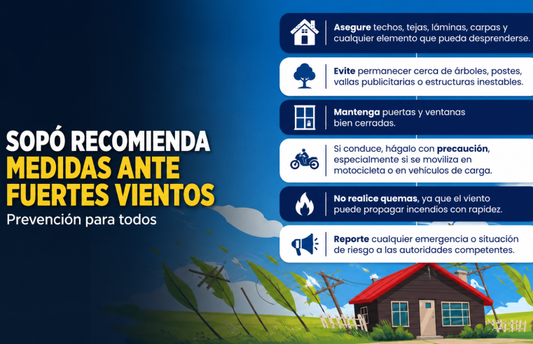 🌬️ |Sopó| emite recomendaciones ante los fuertes vientos, ¿cómo prevenir emergencias?