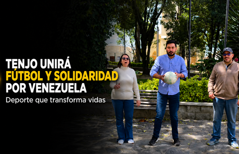 ⚽ |Tenjo| unirá fútbol y solidaridad para apoyar a los afectados en |Venezuela|, ¿cómo participar? + Video