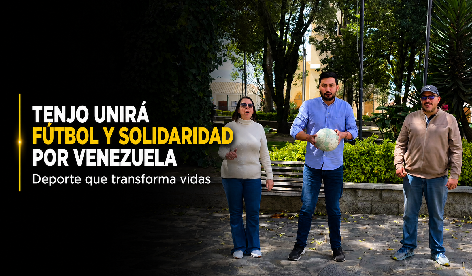 ⚽ |Tenjo| unirá fútbol y solidaridad para apoyar a los afectados en |Venezuela|, ¿cómo participar? + Video