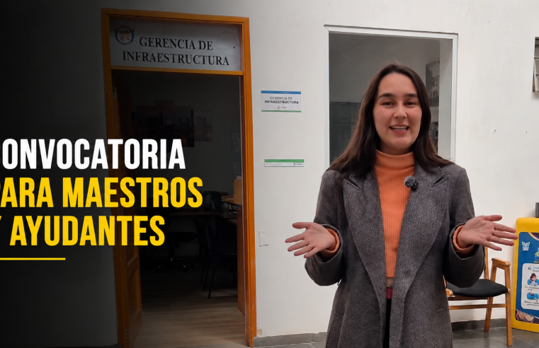 |Abren convocatoria| para maestros y ayudantes de obra, ¿cómo postularse al proyecto del |Centro Día|? + Video