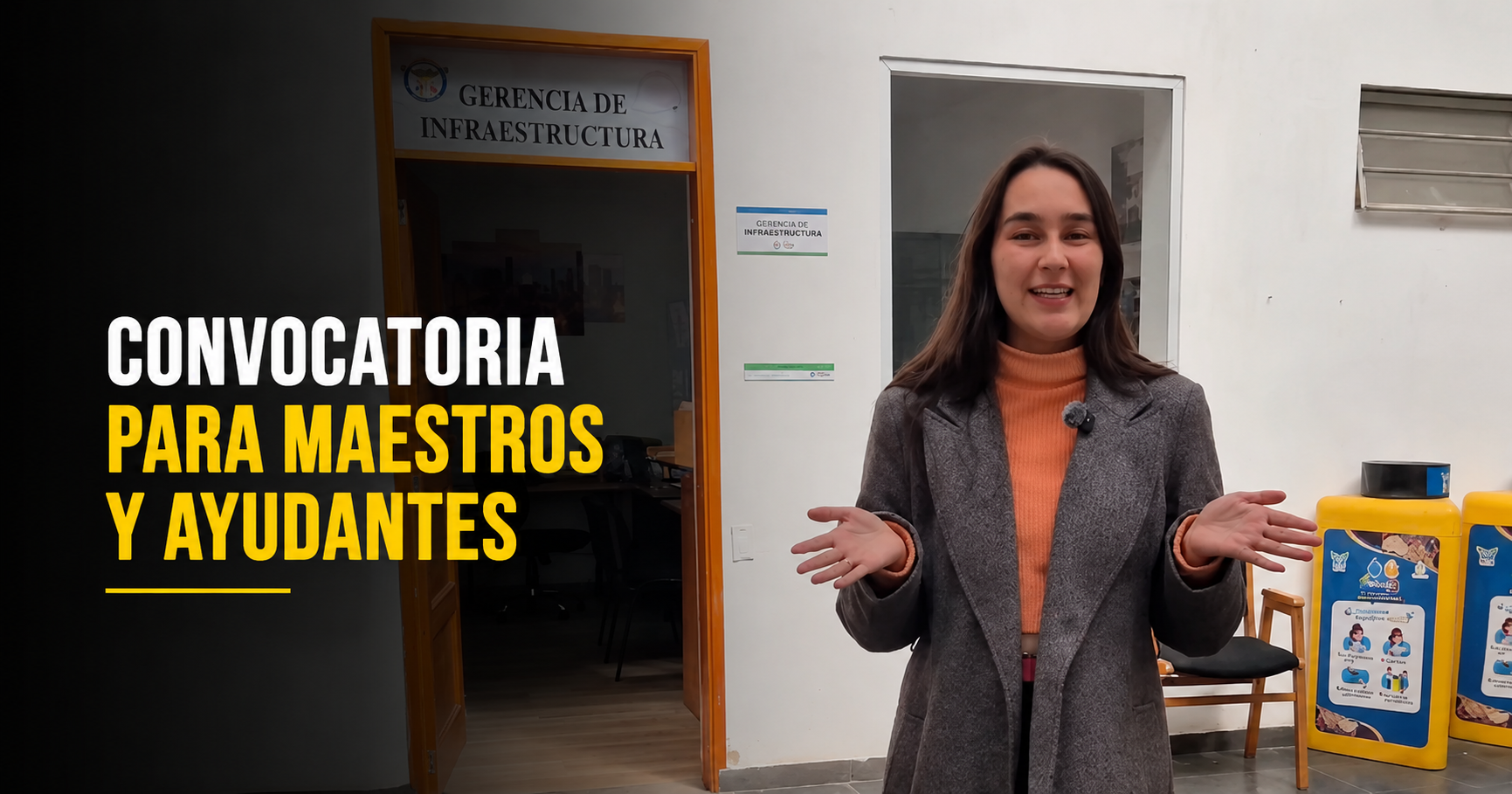 |Abren convocatoria| para maestros y ayudantes de obra, ¿cómo postularse al proyecto del |Centro Día|? + Video
