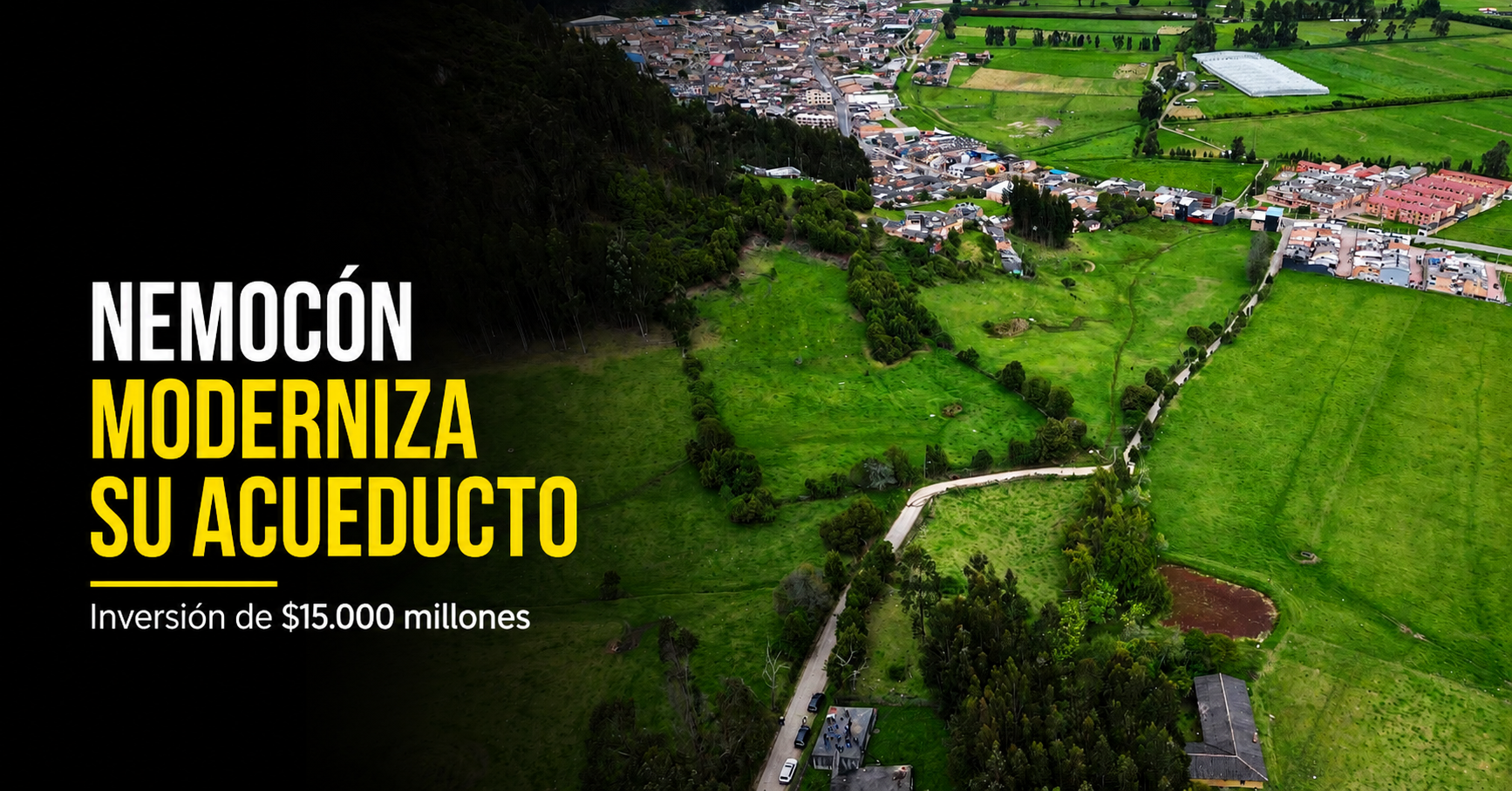 |Nemocón| modernizará su acueducto con inversión de $15.000 millones, ¿cómo mejorará el servicio de agua?