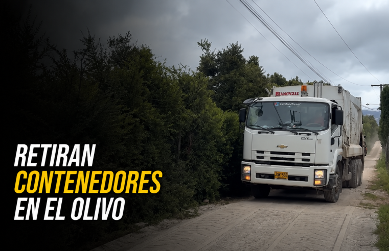 ♻️🚛 Retiran contenedores en la vereda El Olivo, ¿cómo mejorará el servicio de recolección?