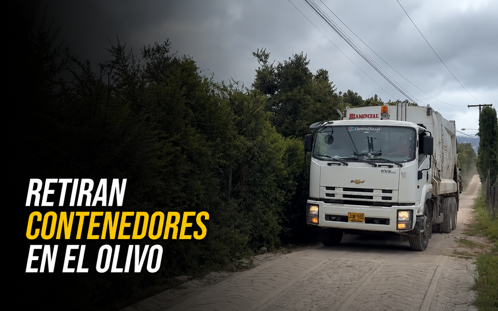 ♻️🚛 Retiran contenedores en la vereda El Olivo, ¿cómo mejorará el servicio de recolección?