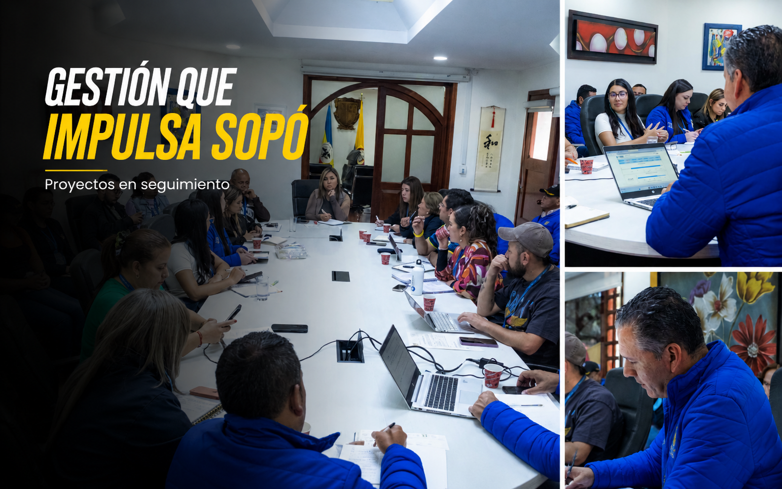 🏛️📋 La gestión institucional fortalece el desarrollo del municipio de |Sopó|, ¿qué proyectos están en seguimiento?