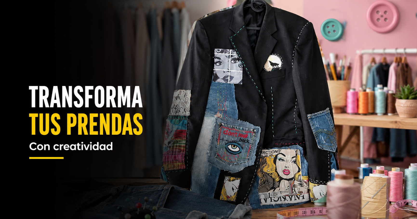 🧵🎨 ¿Listo para transformar tus prendas? |Cogua| invita a una jornada de intervención textil creativa