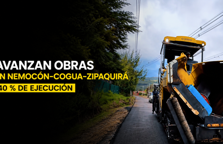 🛣️ Obras en la vía |Nemocón|–|Cogua|–|Zipaquirá| avanzan con un 40 % de ejecución, ¿qué beneficios traerá esta intervención? + Video