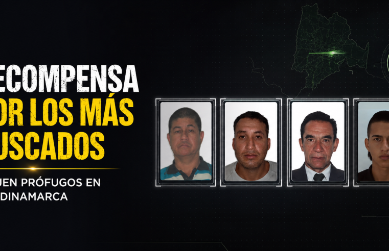 🚔 Cundinamarca mantiene recompensa por los delincuentes más buscados del departamento, ¿quiénes siguen prófugos? + Video