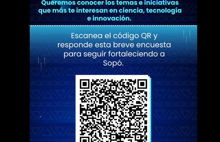 |Sopó| invita a la comunidad a participar en encuesta sobre ciencia, |tecnología| e |innovación|
