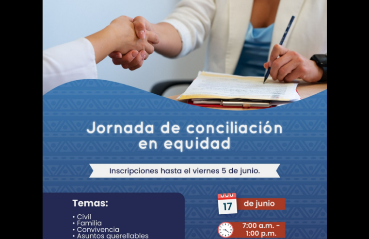 |Sopó| realizará Jornada de |Conciliación en Equidad| para promover la |resolución pacífica de conflictos|