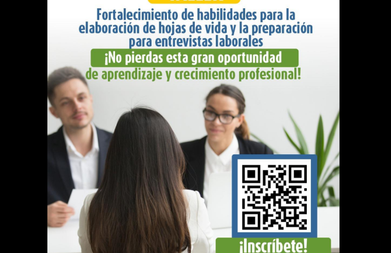 Abren inscripciones para taller de fortalecimiento del perfil laboral en |Nemocón|