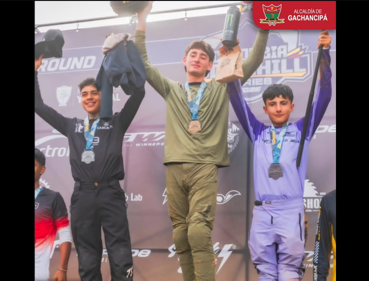 Deportistas de |Gachancipá| se destacan en la |Downhill Series Nacional|