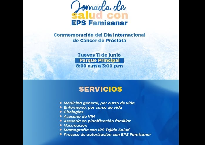 |Cogua| realizará jornada de salud para promover la prevención del |cáncer de próstata|