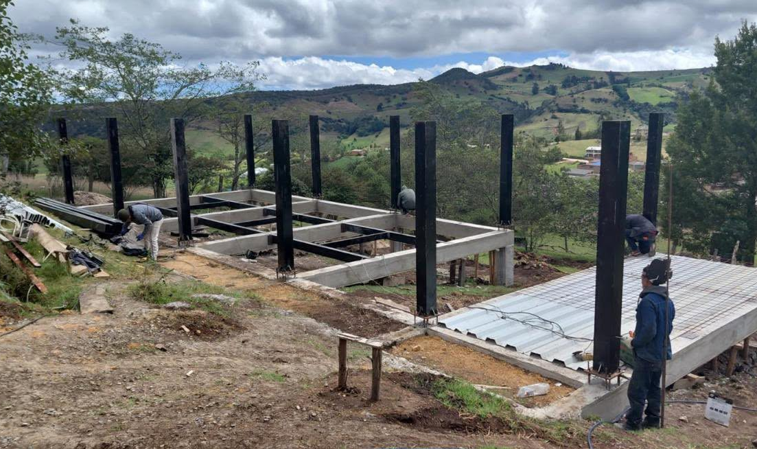 Proyecto educativo y ambiental en |Suesca| alcanza el 50 % de avance y beneficiará a más de 219 estudiantes