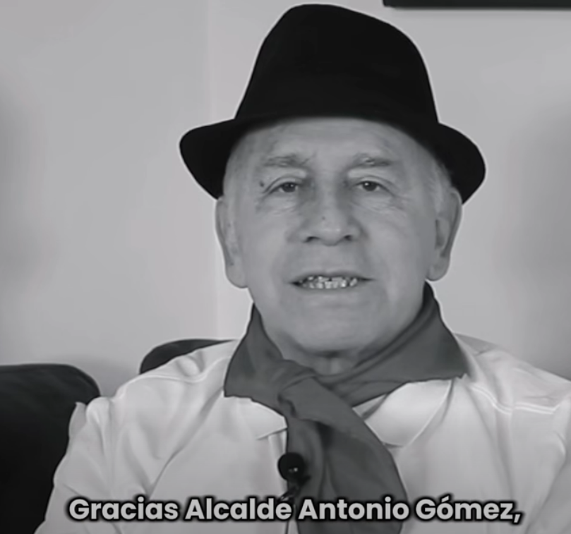 |Tabio| rinde homenaje a la memoria del |exalcalde| |Antonio María Gómez Quintero| + Video