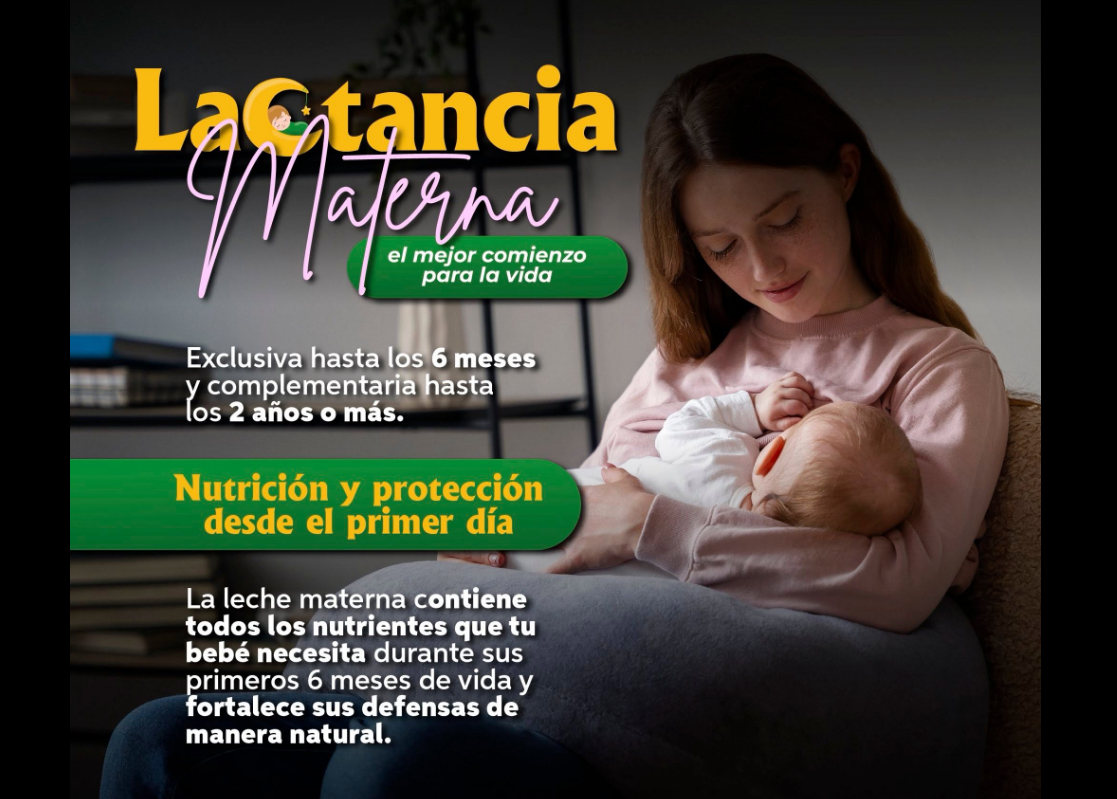 |Cajicá| promueve la |lactancia materna| como base para el desarrollo y |bienestar infantil|