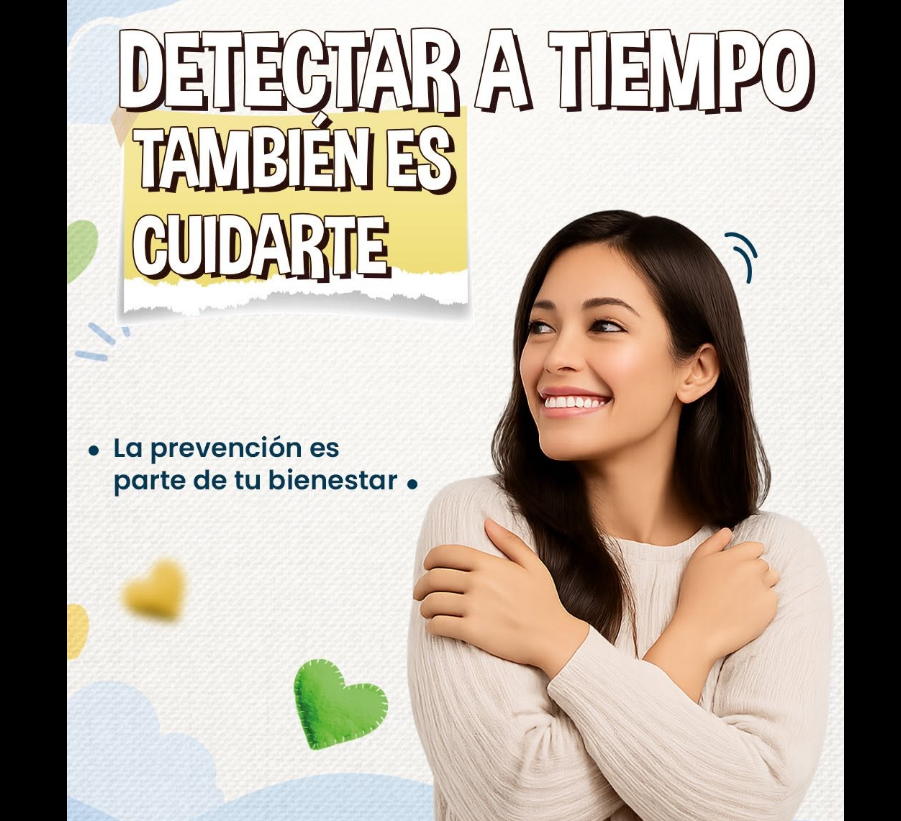 Autoridades promueven la |detección temprana| de señales de alerta para |cuidar la salud|