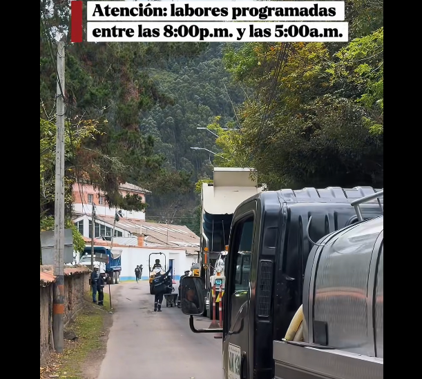 🚧🌙 Obras en la vía |Tabio|–|Cajicá| se realizarán en horario nocturno, ¿mejorará la movilidad en el corredor? + Video