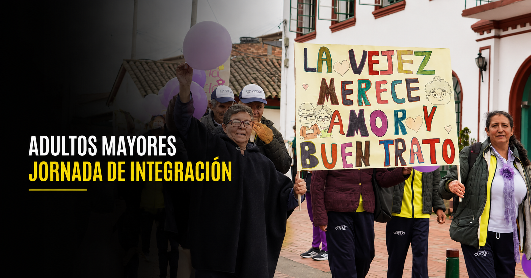 💜 |Adultos mayores| protagonizaron jornada de integración en |Cogua|, ¿qué se conmemoró?