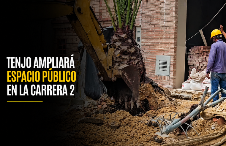 🚧 |Tenjo| ampliará espacio público en la carrera 2, ¿cómo mejorará la movilidad? + Video