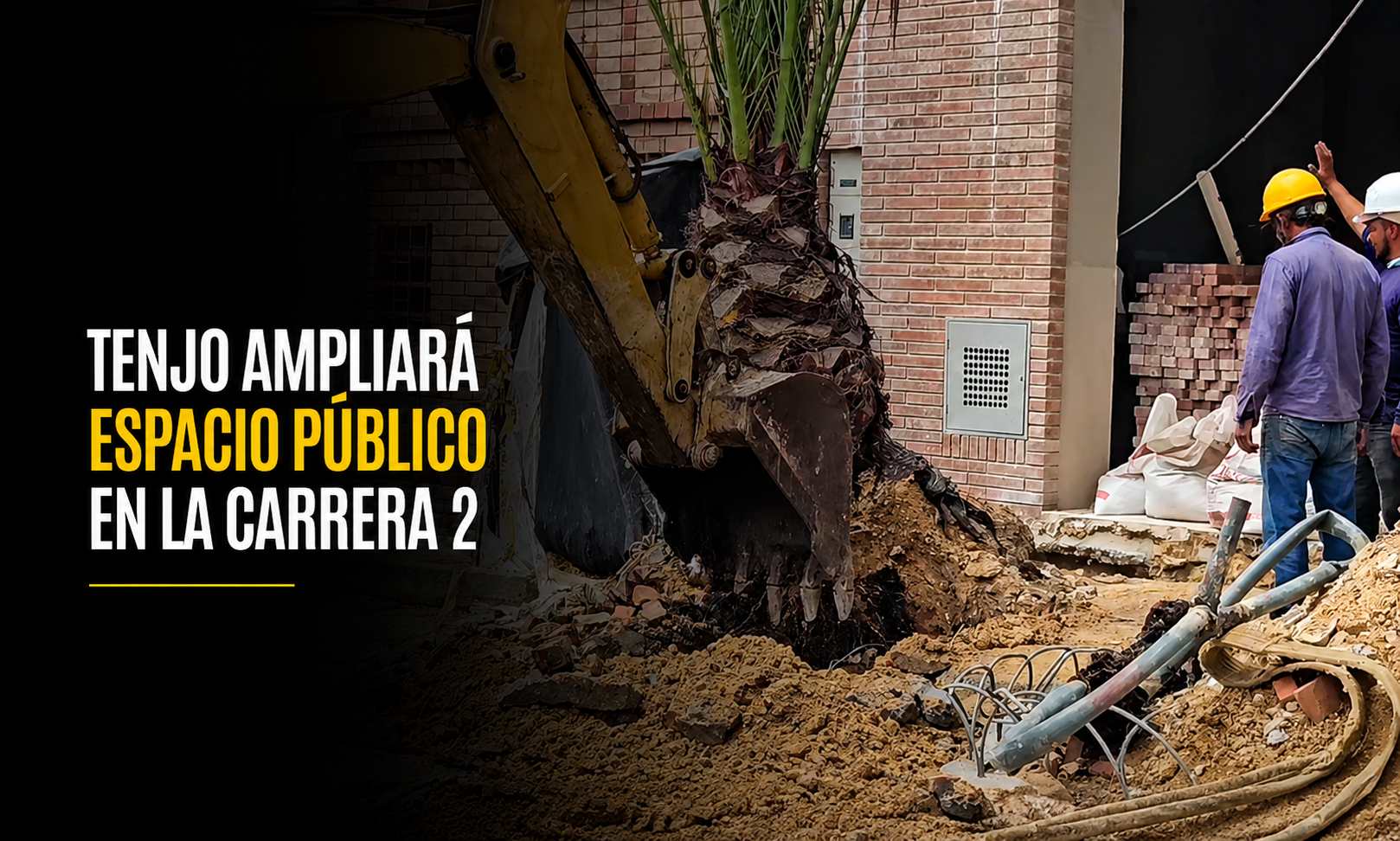 🚧 |Tenjo| ampliará espacio público en la carrera 2, ¿cómo mejorará la movilidad? + Video