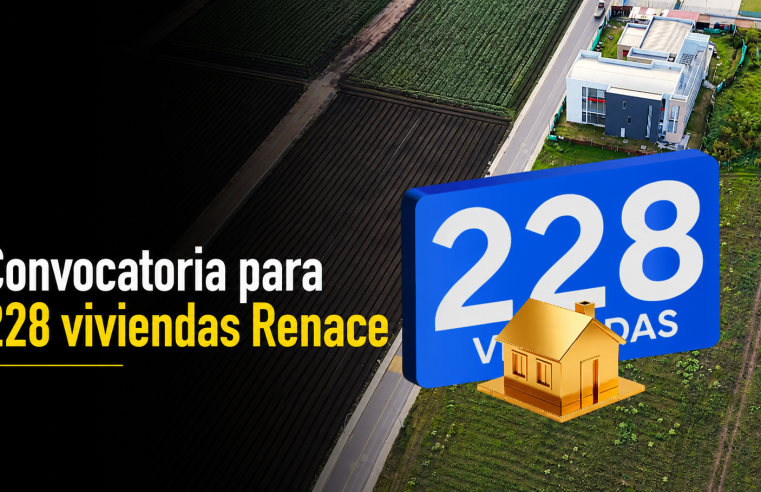 🏡 Abren convocatoria para 228 viviendas del programa Renace – |El Dorado|, ¿quiénes pueden postularse? + Video