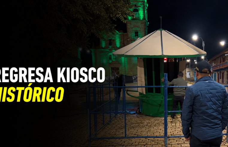 🏛️ Avanza el regreso del histórico kiosco de |Zipaquirá|, ¿por qué es un símbolo para la ciudad? + Video